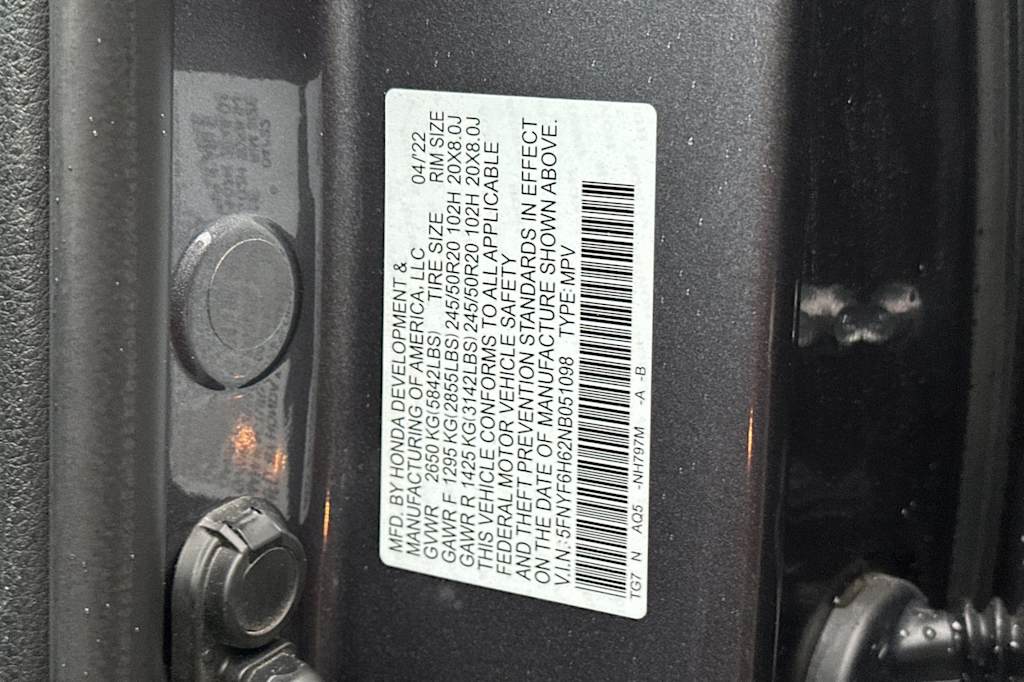 Thumbnail: 2022 Honda Pilot - 17