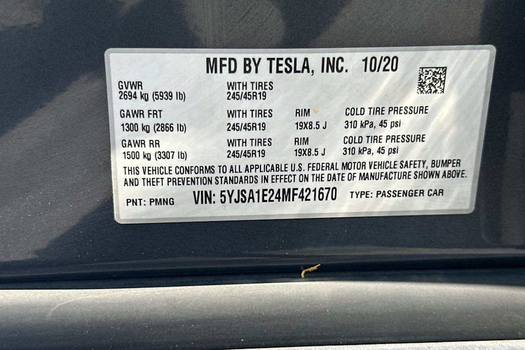 Thumbnail: 2021 Tesla Model S - 18