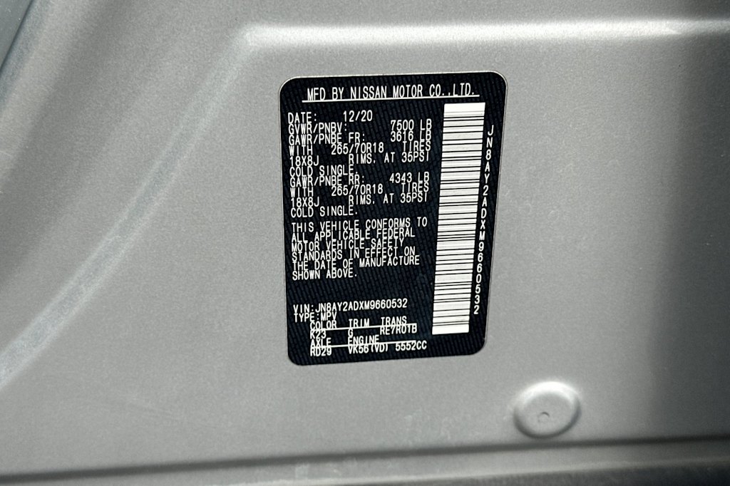 Thumbnail: 2021 Nissan Armada - 18