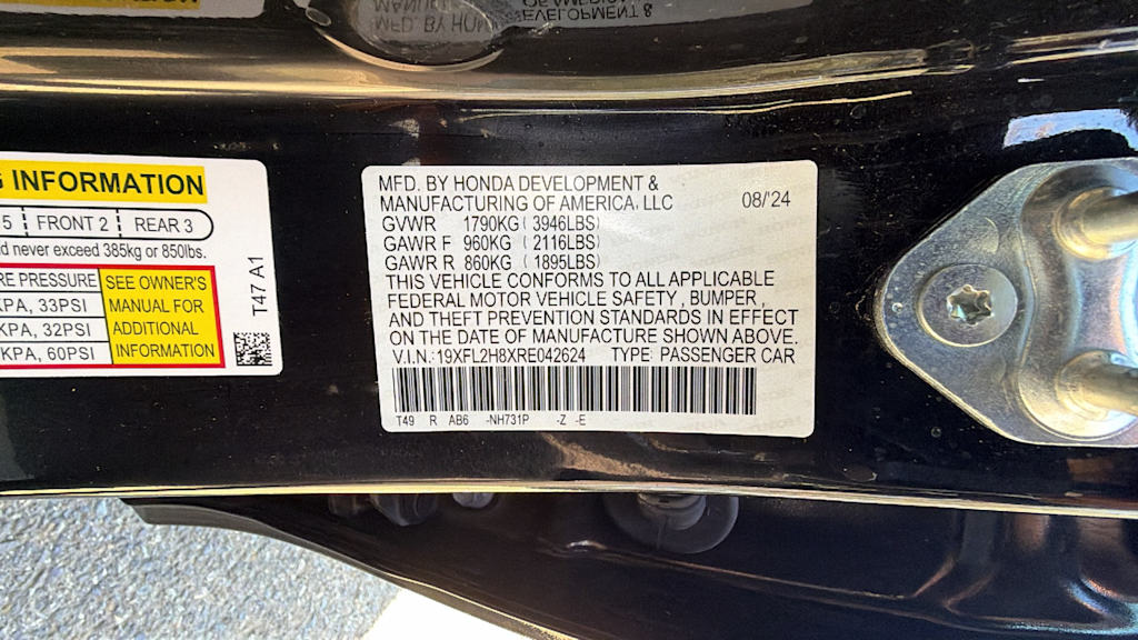 Thumbnail: 2024 Honda Civic - 17