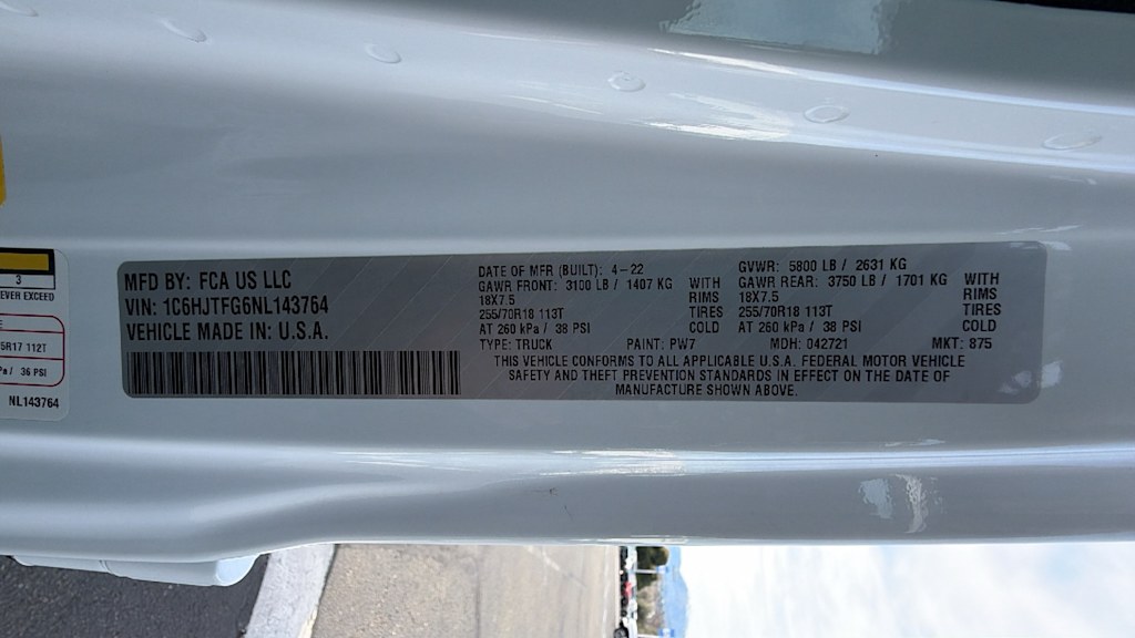 Thumbnail: 2022 Jeep Gladiator - 17