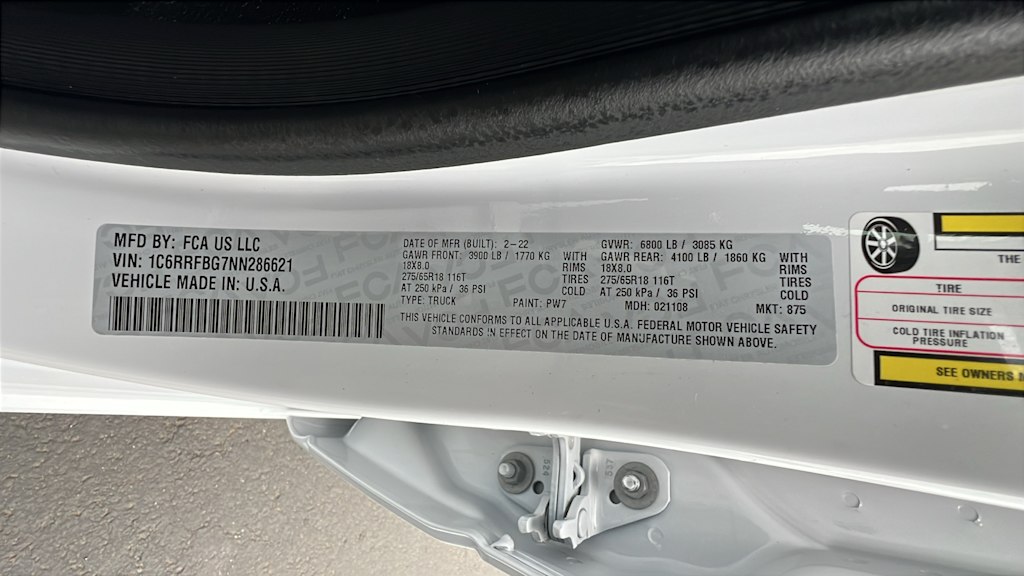 Thumbnail: 2022 RAM 1500 - 18