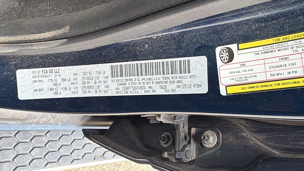 Thumbnail: 2019 RAM 1500 - 9