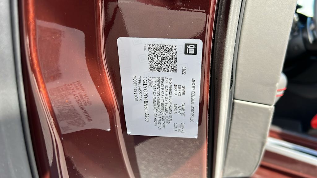 2022 Chevrolet Corvette 3LT 18