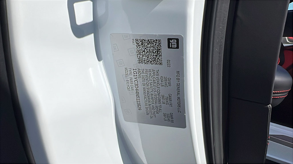 2022 Chevrolet Corvette 3LT 16