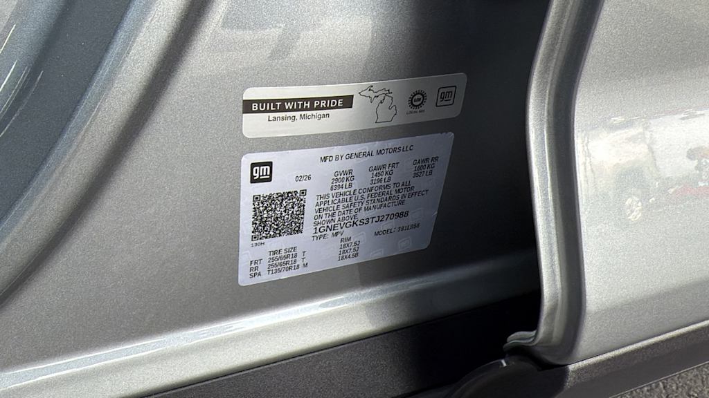 Thumbnail: 2026 Chevrolet Traverse - 19