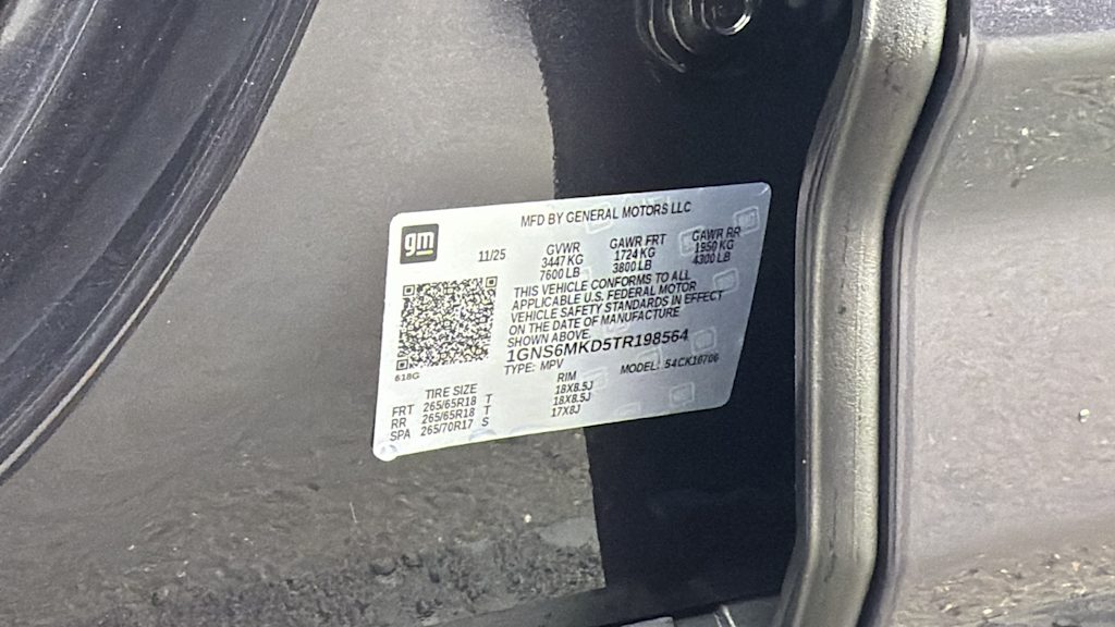 Thumbnail: 2026 Chevrolet Tahoe - 16