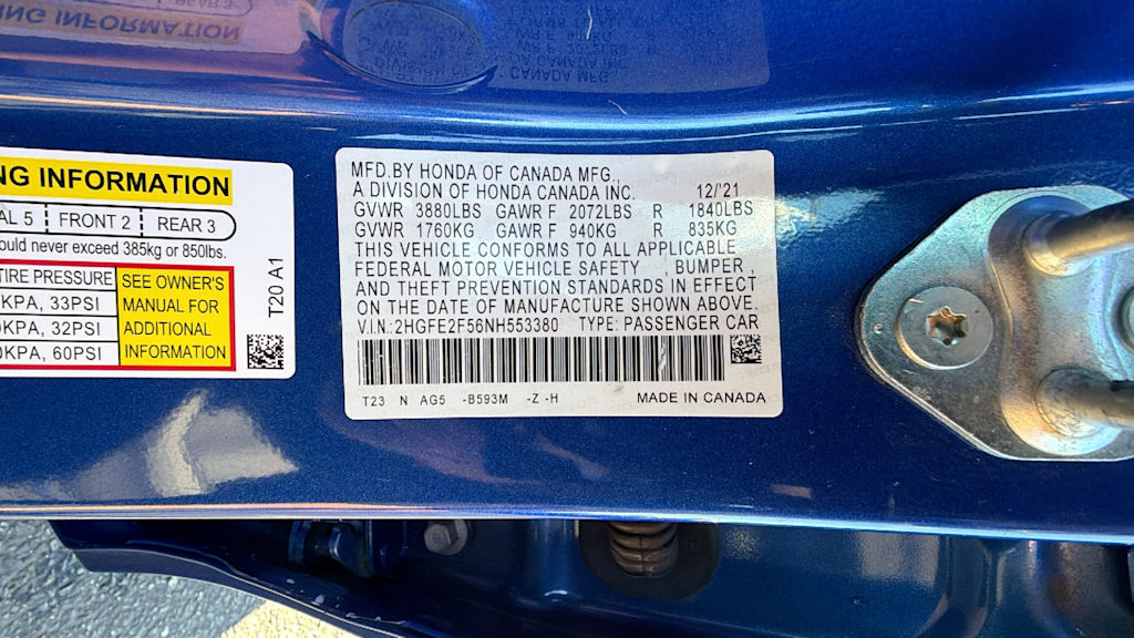 Thumbnail: 2022 Honda Civic - 19