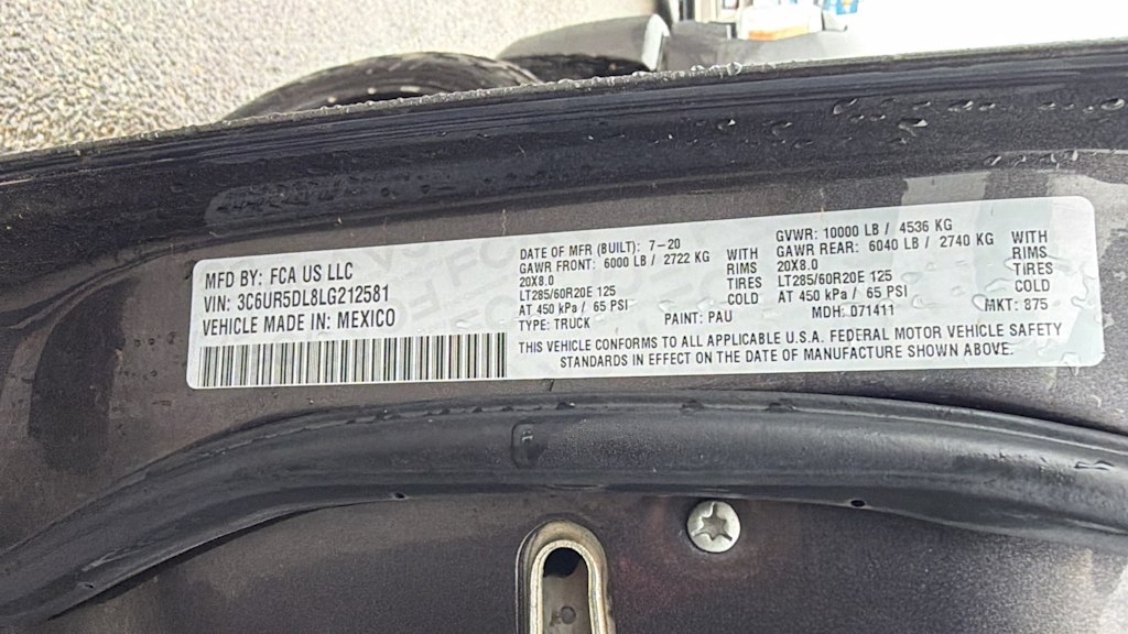 Thumbnail: 2020 RAM 2500 - 17