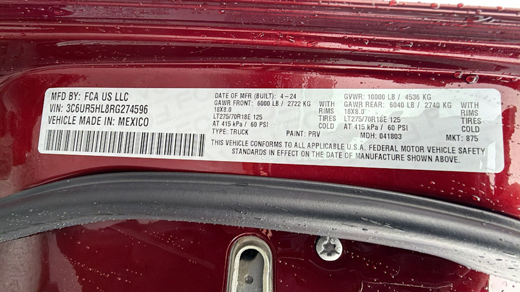 Thumbnail: 2024 RAM 2500 - 18