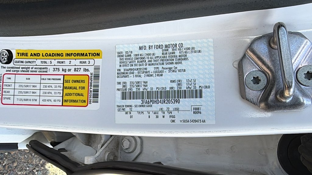 Thumbnail: 2018 Ford Fusion - 17