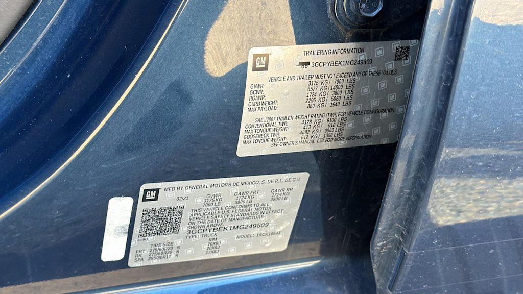 Thumbnail: 2021 Chevrolet Silverado 1500 - 16