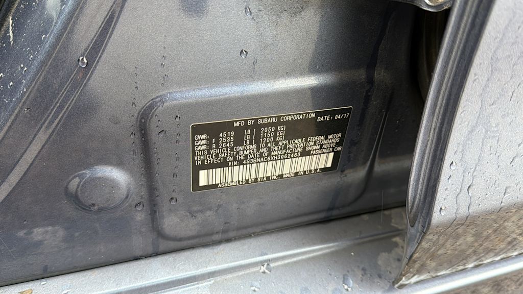 Thumbnail: 2017 Subaru Legacy - 8