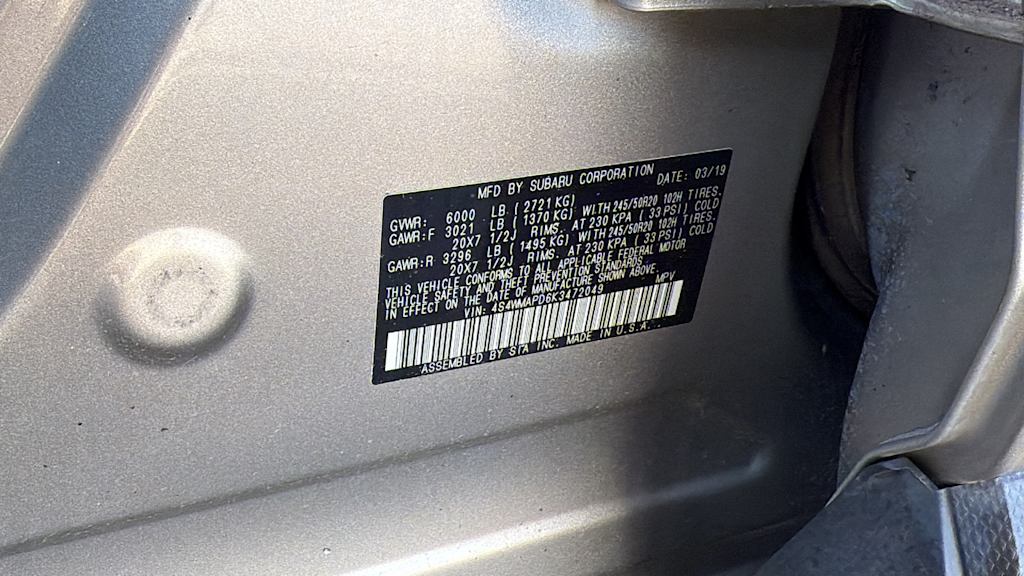 Thumbnail: 2019 Subaru Ascent - 19