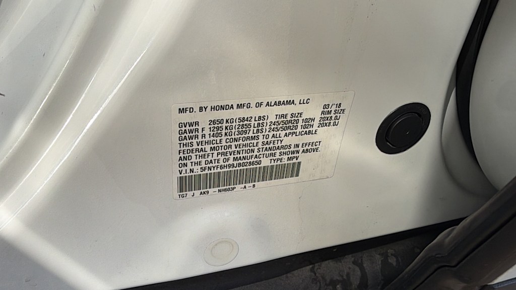 Thumbnail: 2018 Honda Pilot - 16