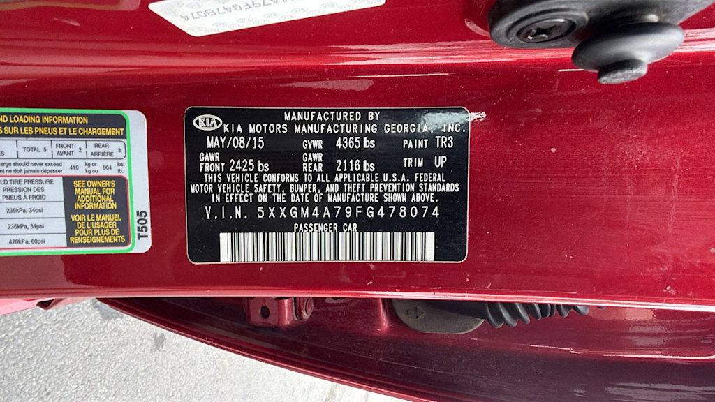 Thumbnail: 2015 Kia Optima - 19