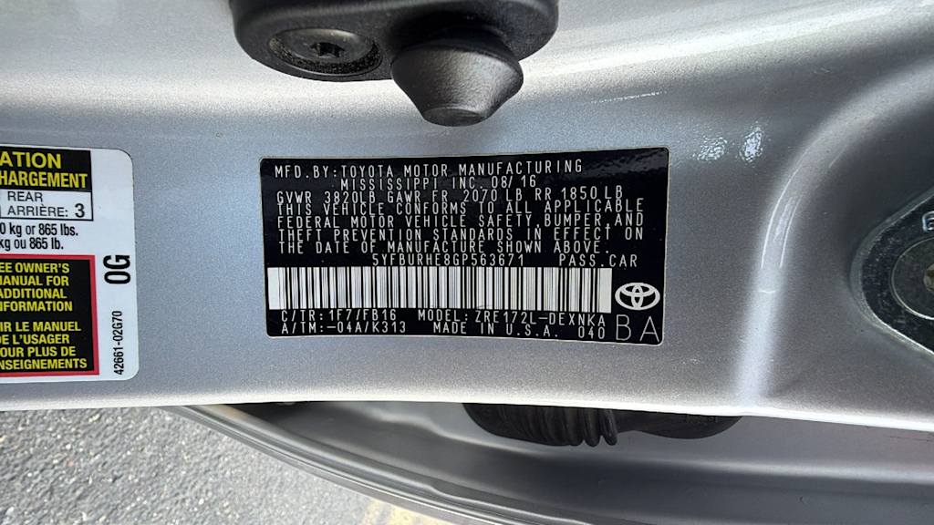 Thumbnail: 2016 Toyota Corolla - 18