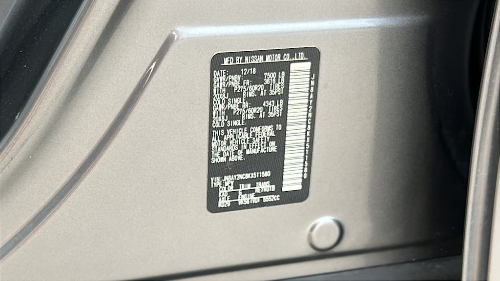 Thumbnail: 2019 Nissan Armada - 18