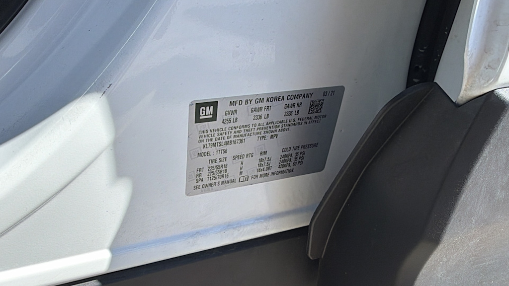 Thumbnail: 2021 Chevrolet TrailBlazer - 16