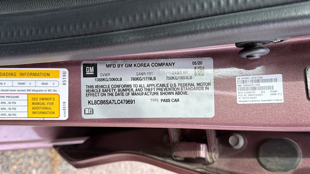 Thumbnail: 2020 Chevrolet Spark - 17