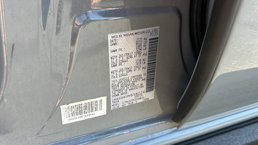 2023 Nissan Frontier PRO-4X 18