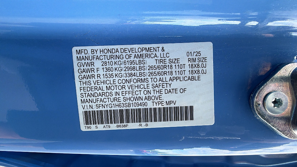 Thumbnail: 2025 Honda Pilot - 19