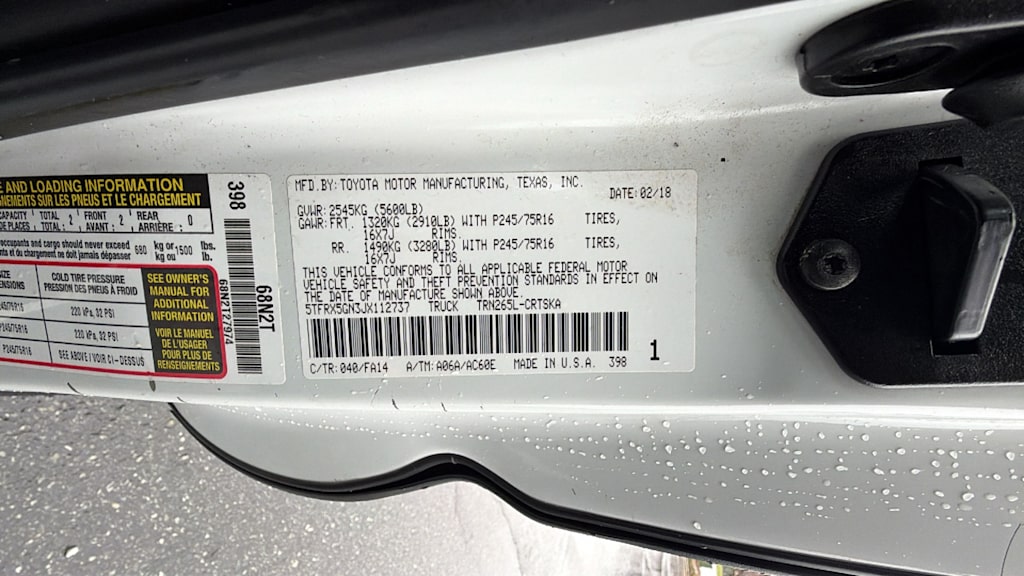 Thumbnail: 2018 Toyota Tacoma - 18