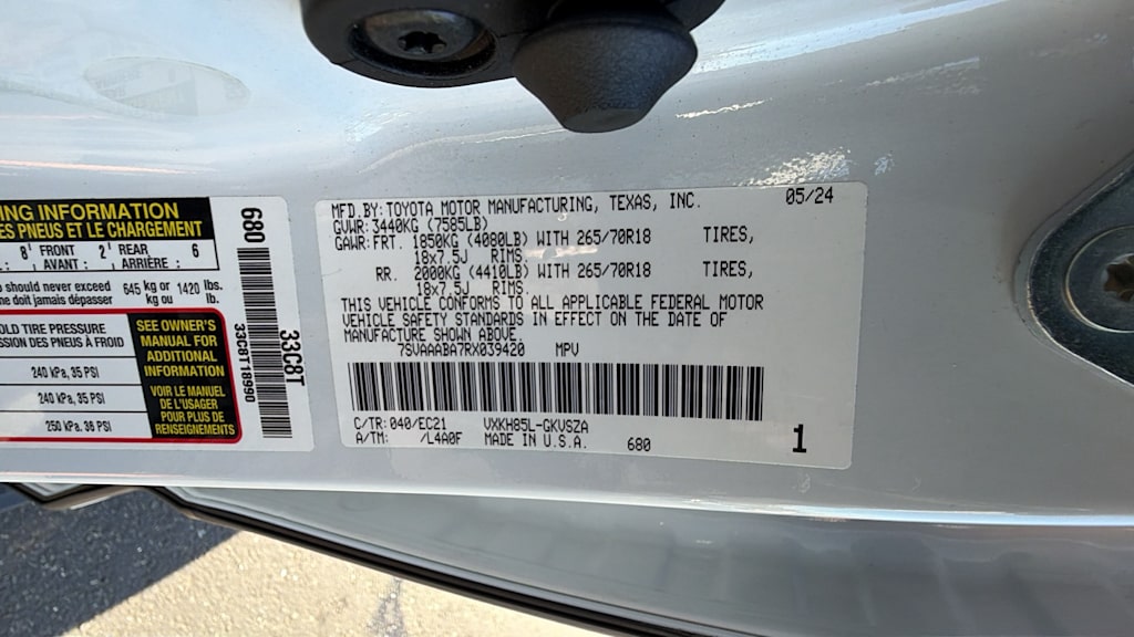 Thumbnail: 2024 Toyota Sequoia - 17