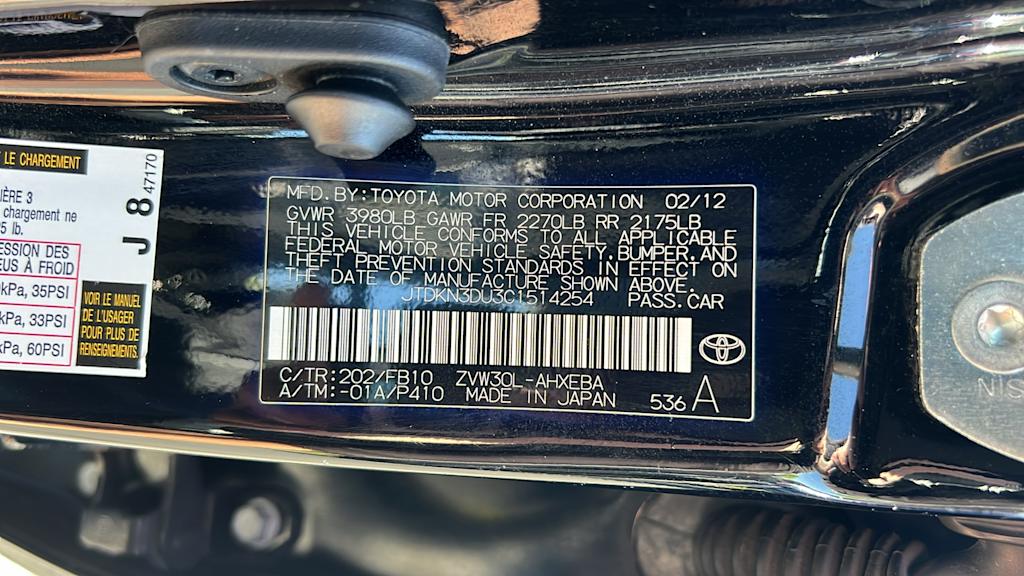 2012 Toyota Prius Three 17