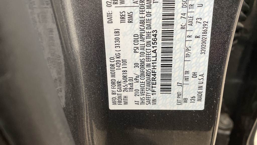 Thumbnail: 2020 Ford Ranger - 20