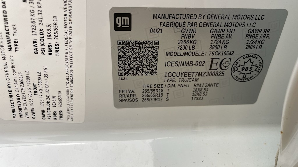 Thumbnail: 2021 Chevrolet Silverado 1500 - 18