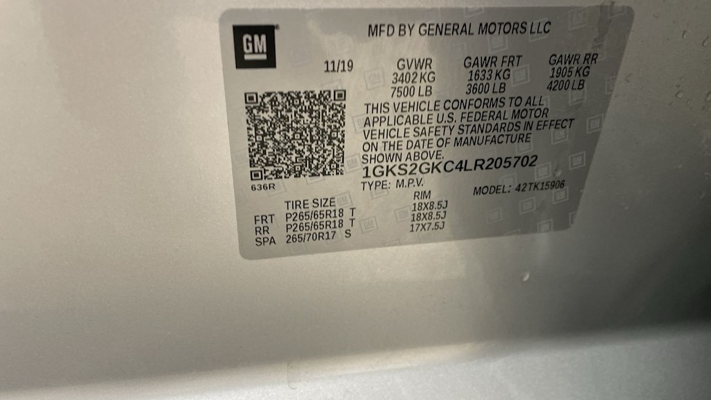 Thumbnail: 2020 GMC Yukon XL - 20