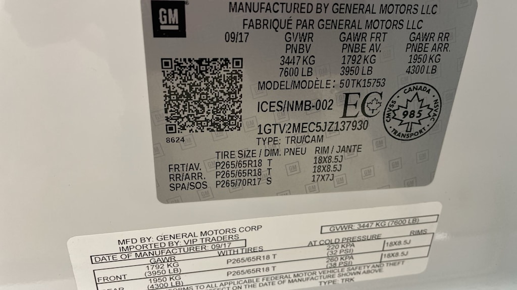 Thumbnail: 2018 GMC Sierra 1500 - 18