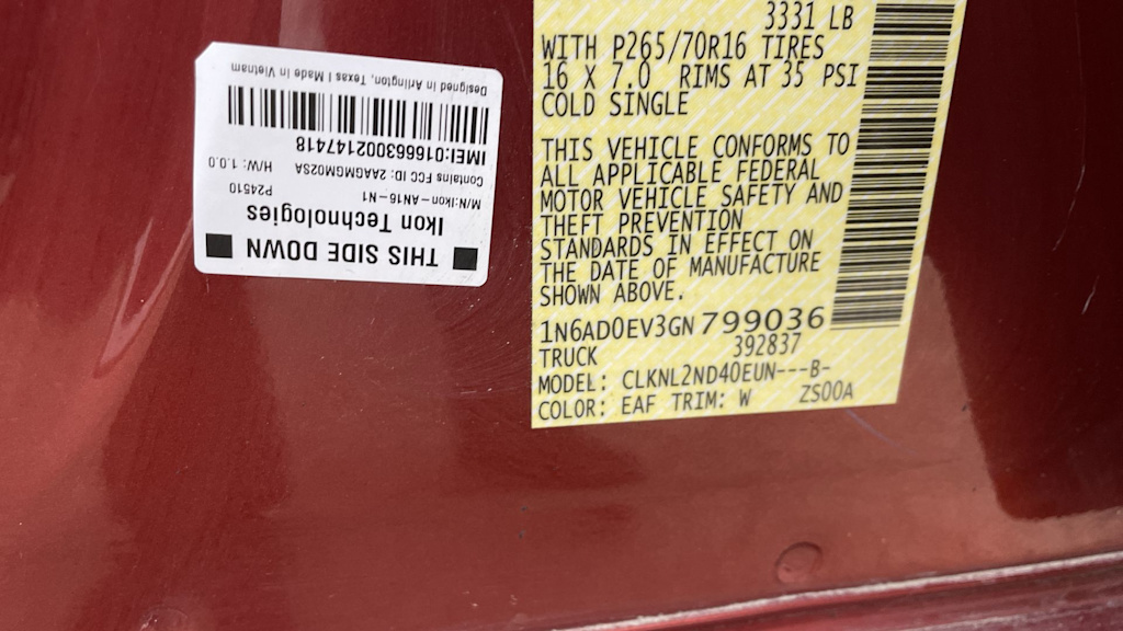 Thumbnail: 2016 Nissan Frontier - 18