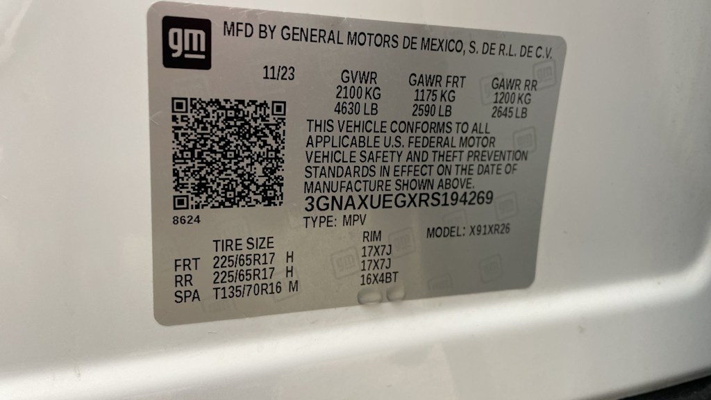 Thumbnail: 2024 Chevrolet Equinox - 19