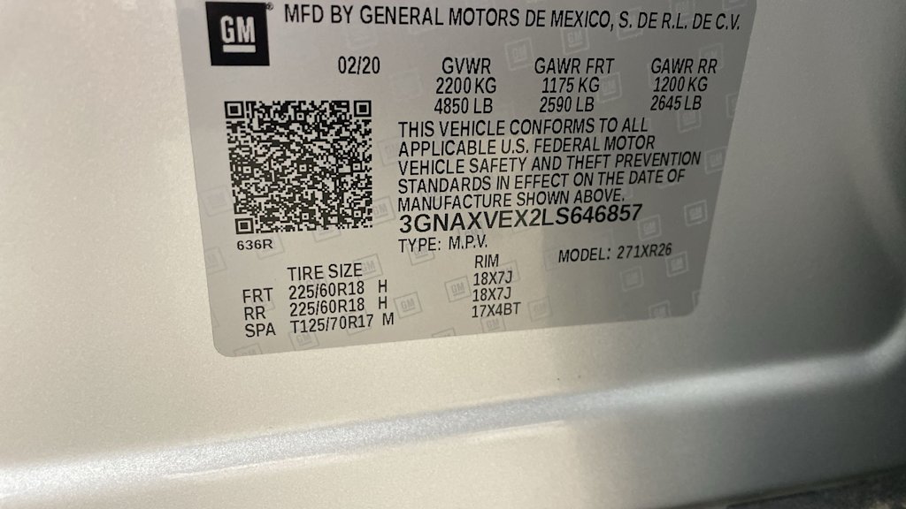 Thumbnail: 2020 Chevrolet Equinox - 18