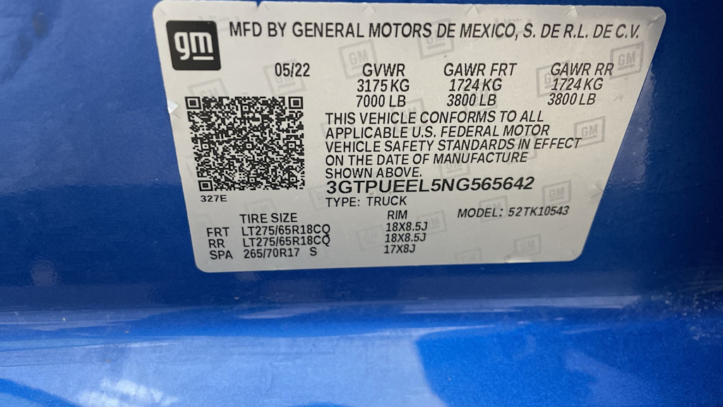 Thumbnail: 2022 GMC Sierra 1500 - 18