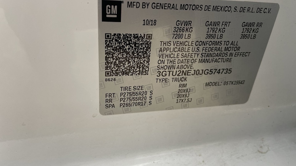 Thumbnail: 2018 GMC Sierra 1500 - 18
