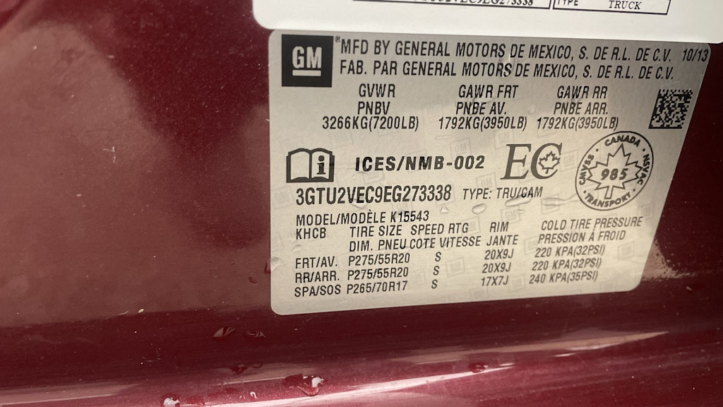 Thumbnail: 2014 GMC Sierra 1500 - 18