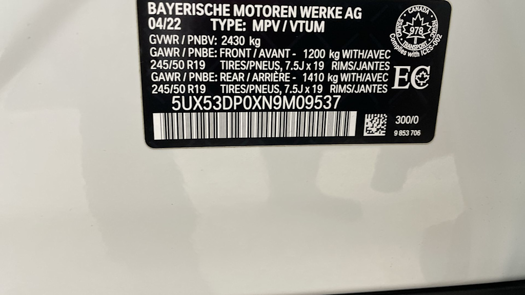Thumbnail: 2022 BMW X3 - 19