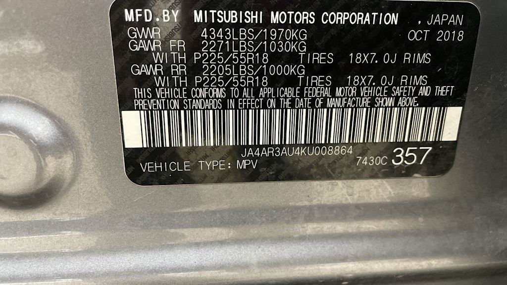 Thumbnail: 2019 Mitsubishi Outlander Sport - 18