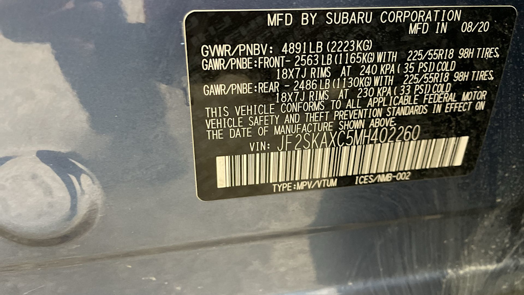 Thumbnail: 2021 Subaru Forester - 19