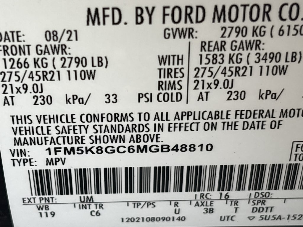 Thumbnail: 2021 Ford Explorer - 13