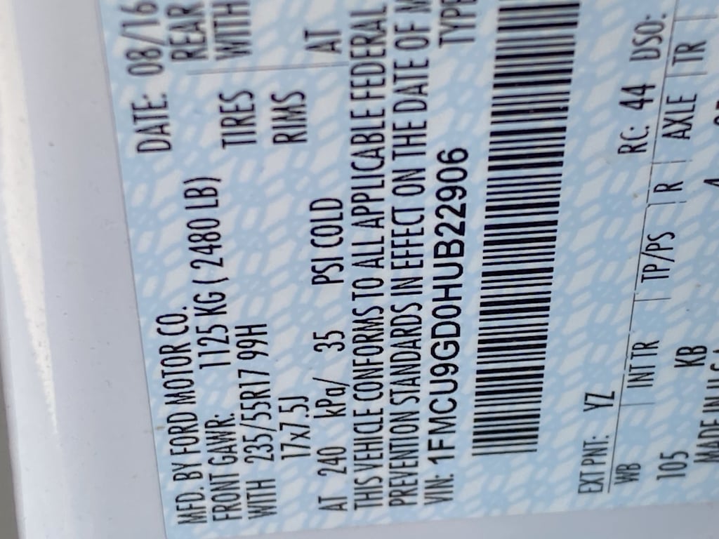 Thumbnail: 2017 Ford Escape - 13