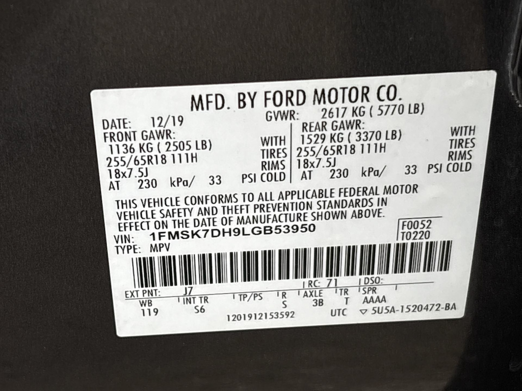 Thumbnail: 2020 Ford Explorer - 14