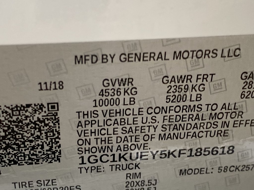 Thumbnail: 2019 Chevrolet Silverado 2500 - 8