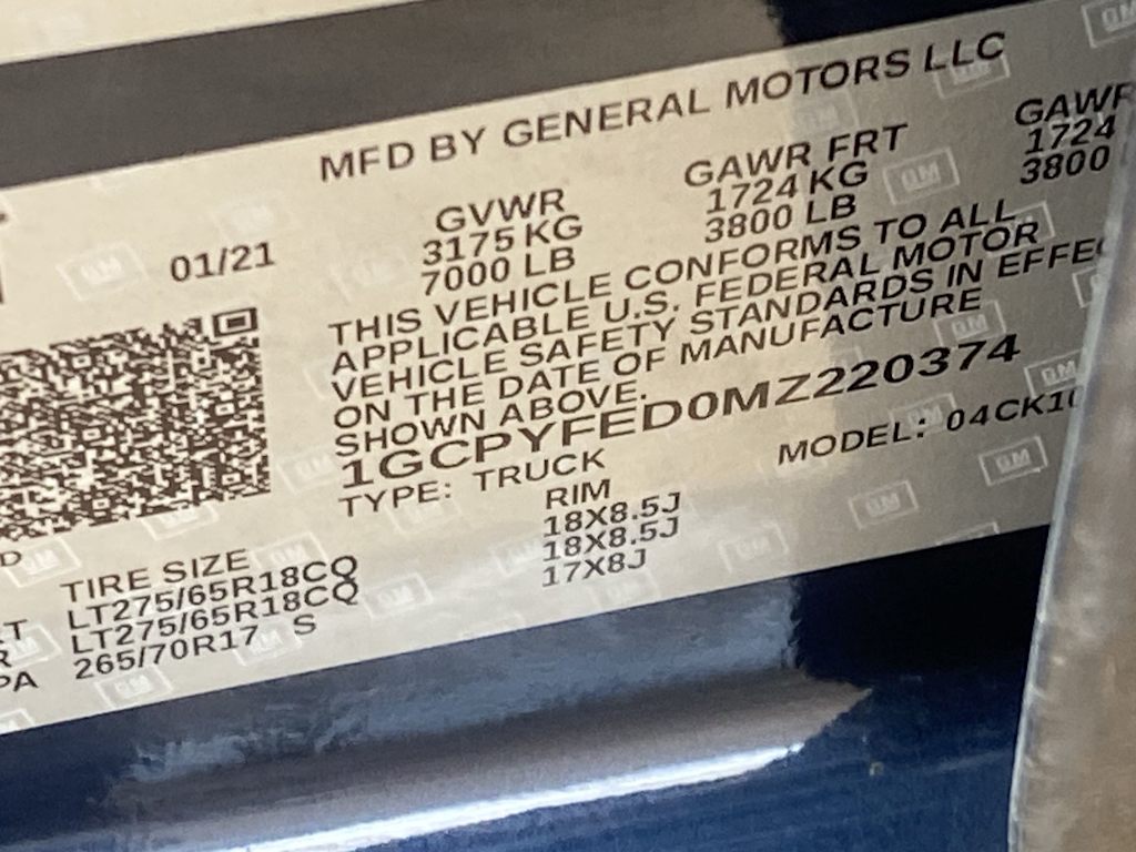 Thumbnail: 2021 Chevrolet Silverado 1500 - 12