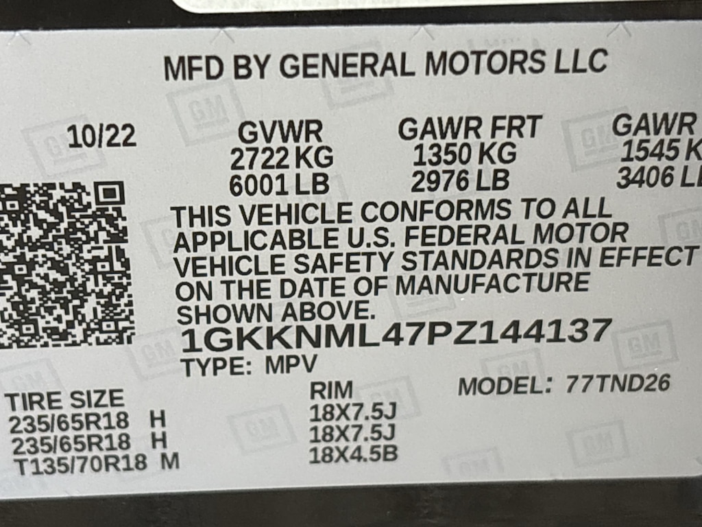Thumbnail: 2023 GMC Acadia - 13