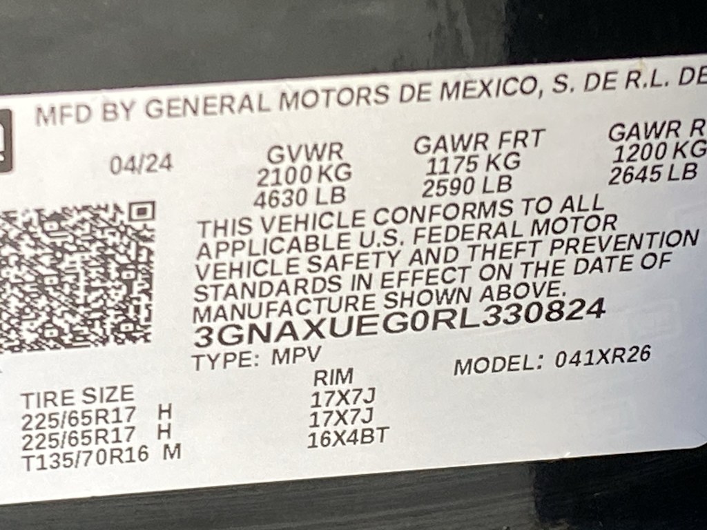 Thumbnail: 2024 Chevrolet Equinox - 15