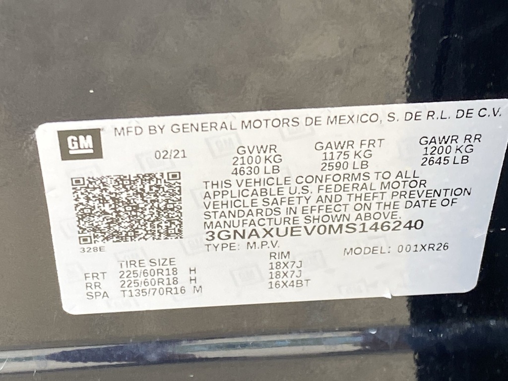 Thumbnail: 2021 Chevrolet Equinox - 11